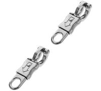 Mobestech 2pièces De Panique Équestre Clip De Sécurité Fixe Pour Équitation Accessoire De Rapide Pour Chevaux Pour Attacher Lanières Et Corde Plein Air