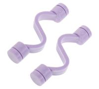 Mobestech 2pièces Support Porte Lave-linge Flexible Pour Machine à Laver à Chargement Frontal Butée De Porte Ventilée Anti-odeur Clip De Ventilation Et Compatible Pour Maison Et Hôtel Lot