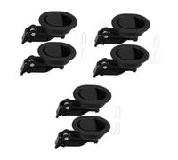 Mobestech 3 Ensembles Sofa Handle Backle Canapé Inclinable Remplacement Fauteuil Inclinable Pièce Jointe Libérer Poignée Accessoires Universel Fauteuils Inclinables Les Pièces Noir Plastique