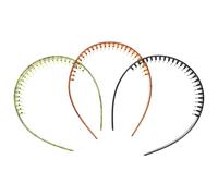Mobestech 3 Pièces Bandeau Peigne Serrage-Cheveux Antidérapant Dents pour Chignon et Coiffure Quotidienne, Accessoire Cheveux Femme et Fille