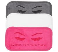 Mobestech 3 pièces Coussin Front Pour Extension Cils Ergonomique Confortable Accessoire Maquillage Professionnel pour Salon et Usage Domestique