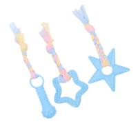 Mobestech 3 Pièces Mâcher TPR pour Chiot et Chien, Résistant à l'usure | Portable, Forme Mignonne Petite, pour Mâcher et Jouer, Aide à Réduire les Mauvais Comportements
