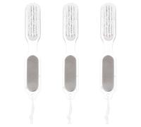 Mobestech 3 pièces Râpe Pédicure Multifonctionnelle pour Exfoliateur et Brosse Nettoyante Kit pour Enlever Peaux Mortes et Cors et Lavable