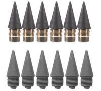 Mobestech 30 pièces Lot de Pointes de Rechange pour Crayons sans Encre Embouts Durables pour Écriture Fluide Recharges Pratiques pour Étudiants Dessin et Calligraphie