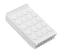 Mobestech 300 pièces Autocollants Points Double Face Transparente Sans Trace Adhésif Amovible pour Bricolage Décoration Fête et Fixation Polyvalente