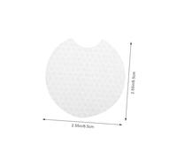 Mobestech 300 pièces Makeup Nonwoven Rounds With Notch For Gentle Facial Cleansing And Deep Makeup Removal Soft Absorbent Pads For All Skin Types