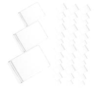 Mobestech 300pièces Pochettes à Bijoux Transparentes pour Ranger Colliers Bagues et Boucles Oreilles Lot de Pochettes de Rangement pour Bijoux