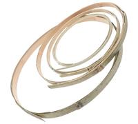 Mobestech 4 pièces Bandes de Bambou pour Tissage Plat Lanières Rotin pour Réparation Meubles Osier Kit de Cannage Rotin pour DIY Paniers et Décoration Mariage Variée