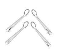 Mobestech 4 Pièces Batteur Manuel à Spirale Acier Inoxydable à Œufs à Main et Polyvalent à Crème et Mousseur pour Café Outil de Cuisine Sans Électricité