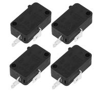Mobestech 4 pièces Interrupteur de Porte pour Micro Ondes de Remplacement Compatibles avec Divers Modèles Installation Rapide Matériau et Sécurité Améliorée pour Appareils de Cuisine