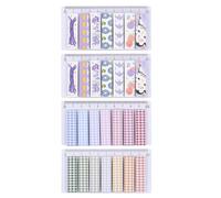 Mobestech 4 pièces Marque-page Adhésif Index Autocollants Planificateur pour Cahiers et Dossiers Étiquettes Adhésives Faciles à Coller et Résistantes