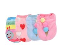 Mobestech 4 pièces Vêtements pour Chiens XXS Costume Chiot Respirant Hiver Doux et Coupe-Vent pour Petits Chiens