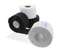 Mobestech 4 Rouleaux de Protections Jetables pour Cou pour Coupe de Cheveux Blancs et Noirs
