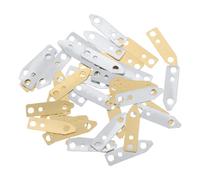 Mobestech 40 pièces Kit de Bandes Cuivre et Zinc pour Batterie de Fruits DIY pour Expériences Scientifiques Éducatives Électrolyse et Enseignement Classe