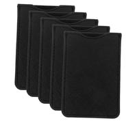 Mobestech 5 Pièces Étui de Protection pour Court PU Organisateur Souple de Voyage pour Peignes Sac de Rangement Pratique