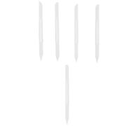 Mobestech 5 pièces Set de Limes à Ongles Verre Cristal Cylindriques Outil Manucure Compact et Léger Ponceuse Ongle Pratique pour Pédicure