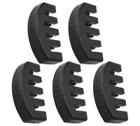 Mobestech 5 Pièces Sourdine Violon Caoutchouc à Griffes Accessoire Silencieux Pratique pour Violons Outil Amortissement Du pour Entraînement sans Nuisance Sonore