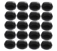 Mobestech 50 Pièces Bouton de Commande du Poêle à Gaz Cuisinière à Gaz Boutons Rotatifs en Plastique pour Fourneau la Cuisine et Restaurant