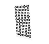 Mobestech 50pièces Points de Marquage Réfléchissants pour Scanners Marqueurs à Réflexion Diffuse pour Positionnement Référencement Lors des Tâches de Numérisation