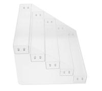 Mobestech 5étage Support à Étagère Acrylique Transparent pour Organisateur Épices Et Cosmétiques Présentoir Polyvalent pour Cigarettes à Lèvres Et Parfums pour Commerces De Détail Cinq
