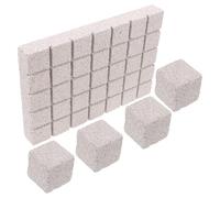 Mobestech 5pcs Planches à Ronger en Roche Volcanique pour Petits Animaux, Soin Naturel des Dents et Griffes pour Cobayes et Chinchillas