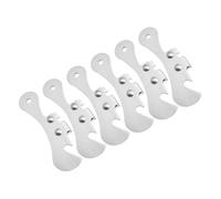 Mobestech 6 pièces Ouvre Bouteille et Ouvre Bocal Multifonction Acier Inoxydable de Compact pour Cuisine Camping et Activités Extérieures