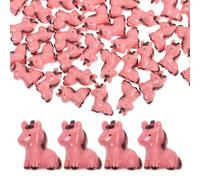 Mobestech 60 Pièces Breloques pour Ongles Zodiaque en Résine Kawaii 3d, Décoration Mignonne pour Manucure Diy, Accessoires Festifs pour Tenues Décontractées et Fêtes