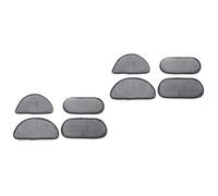 Mobestech 8pièces Tapis Absorbant Pour Distributeur Eau De Microfibre Rectangulaires Demi-ronds Récupérateur De Fuites Pour Réfrigérateur Facile à Nettoyer Et Pratique