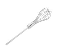 Mobestech Accessoire de Mélange pour Perceuse en Acier Inoxydable 304 32 CM de Rechange pour Batteur à Œufs Mélangeur à Pâte et Farine Cuisine Professionnelle et Domestique Réutilisable