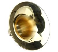 Mobestech Accessoire Professionnel pour Cor Suona en Laiton Épaissi Bol D’Amplification en Laiton D Pièce de Rechange pour Instrument à Vent Suona Adapté aux Musiciens Traditionnels et à