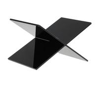Mobestech Acrylic Magazine Holder Multifunctional Desk Book Stand Open Design for Stability for Organizing Home and Office