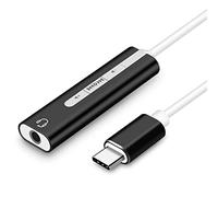 Mobestech Adaptateur Audio USB pour Micro Et Écouteurs Carte Compatible Pc Port Enfichable