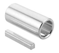 Mobestech Adaptateur de Manchon de poulie pour Moteur à Essence avec clavette étagée, Fer, 1 Set, 3/4" à 1", pour Entretien de poulie et réparation de Moteur