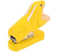 Mobestech Agrafeuse de Bureau en Bois Mini Animal « Petit Léopard » Compacte et Portable Fournitures de Bureau Créatives pour Étudiants Accessoire de Papeterie Pratique et Décoratif