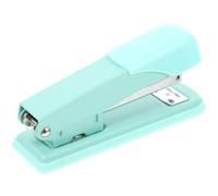 Mobestech Agrafeuse Manuelle Multifonctionnelle en Métal 12 Mm, Petite Taille, Couleur Vert Menthe, Outil de Bureau Portable pour Enseignants et Étudiants, Agrafeuse Pratique pour Maison