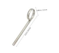 Mobestech Anneau Tirage Doigt pour Trompette Accessoire de Remplacement Coulissant Bague et Pratique pour Cornet Facile à Installer Stabilisateur pour Musiciens Professionnels