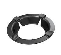 Mobestech Anneau Wok Pour Cuisinière à Gaz Support Wok Coupe-vent Antidérapant Facile à Installer Et Résistant