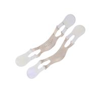 Mobestech Bande Amincissante en Silicone pour Visage V, Confortable et Respectueuse Peau, Réduit le Double Menton, pour Lecture et Tâches Ménagères