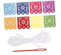 Mobestech Bannière Fiesta Mexicaine Day Of The Dead pour Fête Carnaval Décoration Murale Suspendue Thème Mexicain Intérieur Extérieur