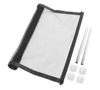 Mobestech Barrière de Sécurité Portable pour Chien Maille Nylon Enclos Mobile pour Animaux de Compagnie Clôture Anti-Fugue Facile à Monter Barrière de Protection Intérieur et Extérieur