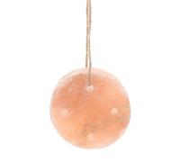 Mobestech Bloc de Sel à Lécher Naturel Minéral pour Petits Animaux, Fonction Oligo-éléments, Format 8x2 Cm, Accessoire Santé pour Lapins, Hamsters et Cochons D’Inde en Cage