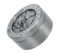 Mobestech Boîte à Souvenirs pour Dents de Lait Organisateur de Rangement pour Première Dent Boîte Décorative Motif Ours