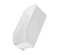 Mobestech Boîte de Rangement en Plastique PP sans Couvercle Taille 345X168X14 CM Couleur Blanc Élégant Tiroirs Pratiques pour Cosmétiques Snacks et Fournitures de Bureau Rangement