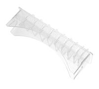 Mobestech Boîte de Rangement Organisateur pour Sabots de Tondeuse à Cheveux Emplacements Support Limiteur de Coupe Étui de Positionnement Pratique pour Accessoires de Coiffure