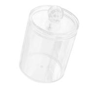 Mobestech Boîte de Rangement Ronde Étanche et Pratique et Disques Démaquillants pour Design Élégant et Simple Salle de Bain