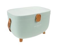 Mobestech Boîte D'organisation d'urgence Familiale Multi-Couches avec Plateau Amovible en Plastique Grosse Capacité pour Maison et Bureau Accès Rapide et Rangement Clair des Remède