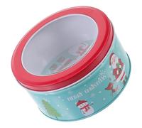 Mobestech Boîte Métallique à Bonbons De Noël Décorative Petite Boîte Réutilisable Pour Friandises Pour Emballage Cadeau Et Fête De Noël