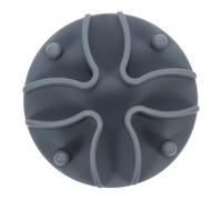 Mobestech Bol Alimentaire Lent pour Chien Silicone Moyen Gris Insert Ralentisseur Alimentation pour Chiots Compatible Bols Verre Céramique et Acier Facilite Digestion et Mastication