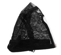 Mobestech Bonnet En Filet Pour Postiche U, Bonnet De Tissage Extensible Noir, Taille Unique, Maintien Confortable, Pour Femmes, Usage Quotidien, Coiffure Et Confection De Perruques