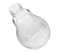 Mobestech Bouteille d'ampoule de de Glace Pendentif Bouteille de Souhait bocaux en Verre Petit Bocal en Verre Bouteilles de Message en Verre souhaitant Bouteille Un Verre Transparent